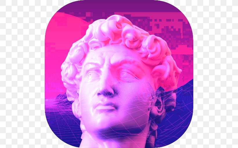 Desktop Wallpaper Vaporwave Android, PNG, 512x512px, Vaporwave, Android,  Forehead, Google Play, Hair Coloring Download Free