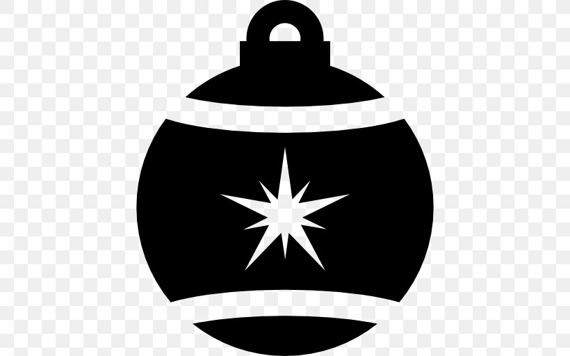 Christmas Ornament Christmas Decoration Christmas Tree, PNG, 512x512px, Christmas, Black, Black And White, Bombka, Christmas Decoration Download Free