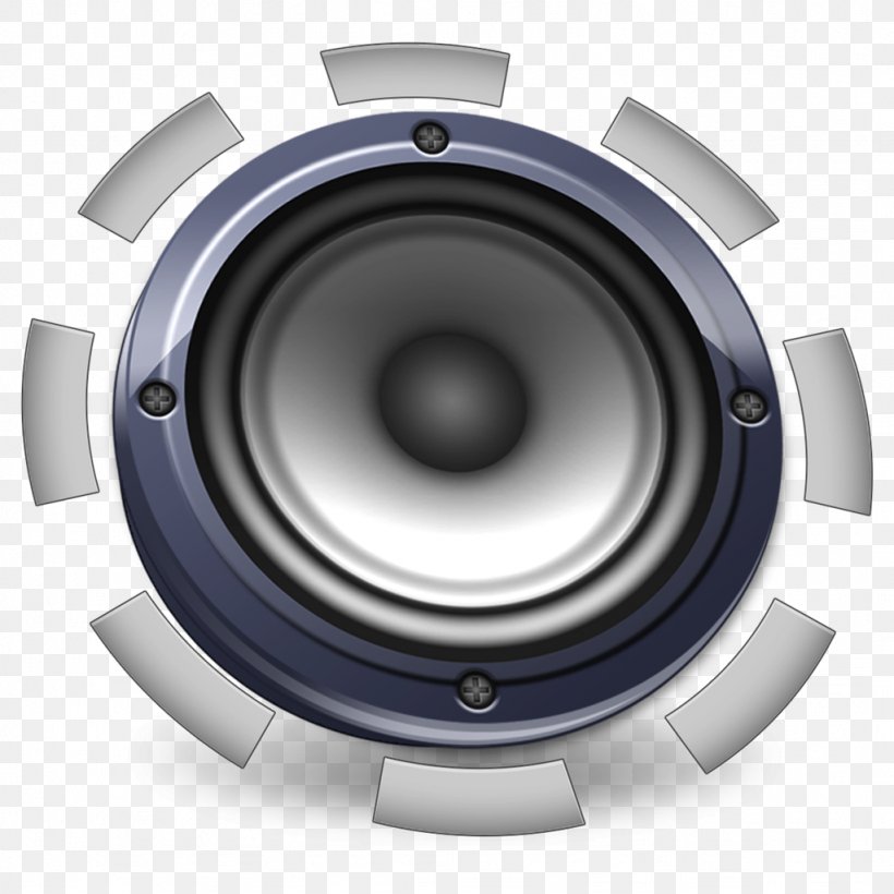 Computer Speakers MacOS Apple App Store, PNG, 1024x1024px, Computer Speakers, App Store, Apple, Audio, Audio Equipment Download Free