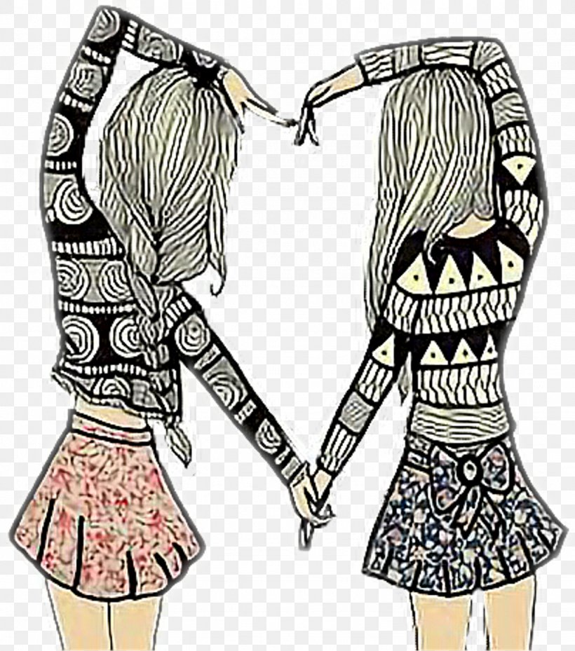 Friendship Drawing Best Friends Forever Image Clip Art, PNG, 1024x1161px, Friendship, Art, Best Friends Forever, Cartoon, Clothing Download Free