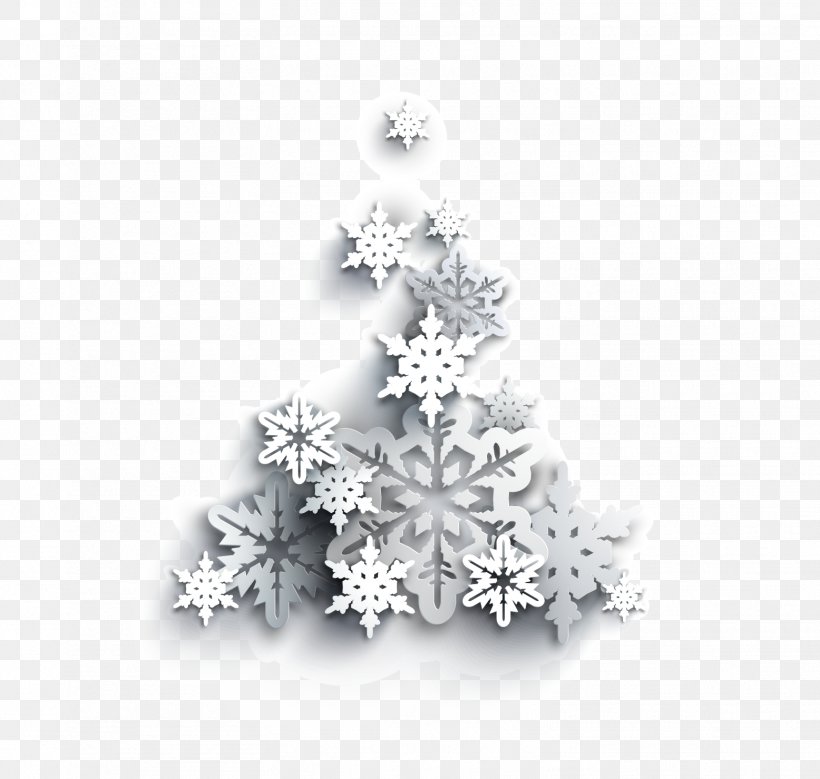 Light Snowflake Christmas Tree, PNG, 1556x1479px, Light, Black And White, Body Jewelry, Christmas, Christmas Decoration Download Free