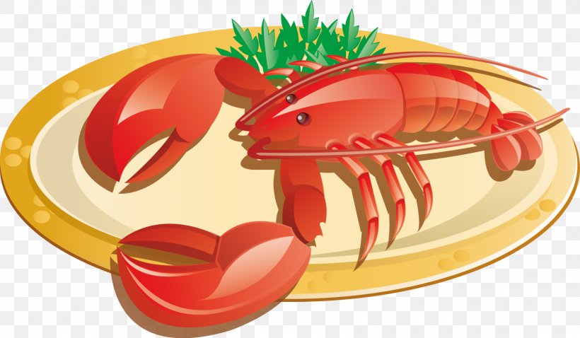 Lobster Crab Dish Clip Art, PNG, 1526x890px, Lobster, Cooking, Crab, Decapoda, Dish Download Free