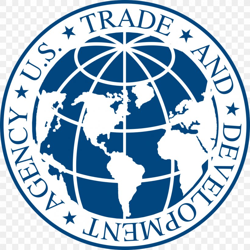 United States Trade And Development Agency Government Agency Economic Development Management, PNG, 1200x1200px, United States, Area, Ball, Black And White, Brand Download Free