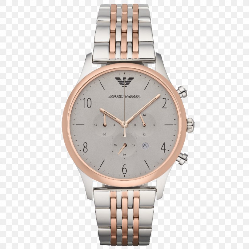 Armani Watch Chronograph Jewellery Color, PNG, 1024x1024px, Armani, Beige, Brand, Brown, Chronograph Download Free