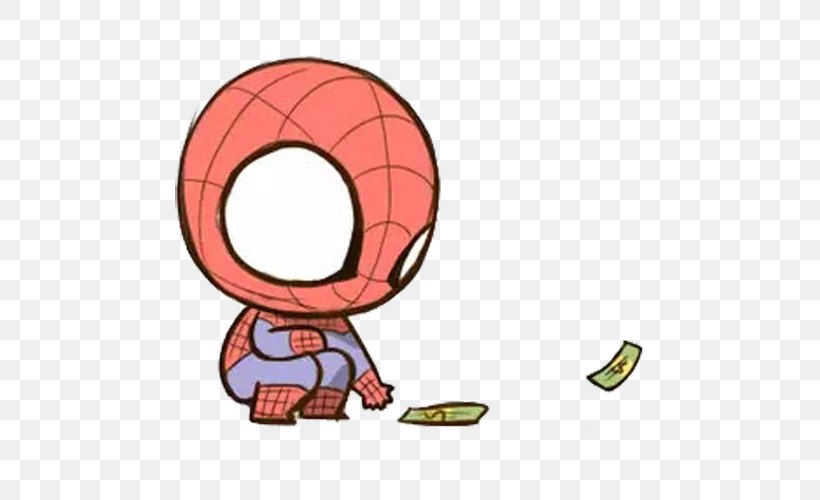 Spider-Man Cartoon Q-version Film …Ready For It?, PNG, 640x500px, Spiderman, Area, Avengers, Ball, Cartoon Download Free