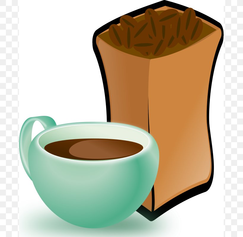 Coffee Bean Tea Cafe Clip Art, PNG, 691x800px, Coffee, Bean, Cafe, Caffeine, Coffee Bean Download Free