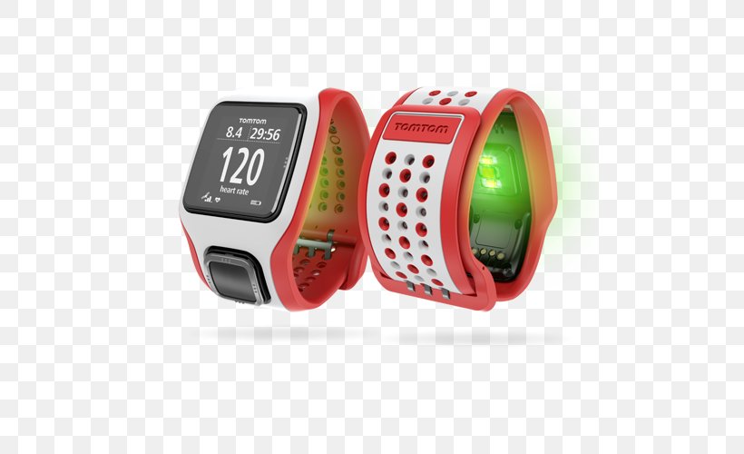 GPS Navigation Systems TomTom Runner Cardio GPS Watch, PNG, 500x500px, Gps Navigation Systems, Gps Watch, Hardware, Heart Rate Monitor, Tomtom Download Free