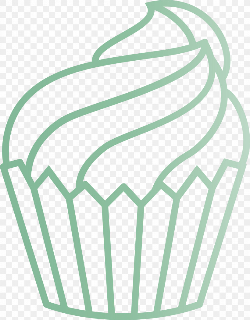 Green Baking Cup Storage Basket Muffin Cupcake, PNG, 2341x3000px, Cute Cupcake, Baking Cup, Cartoon Cupcake, Cupcake, Green Download Free