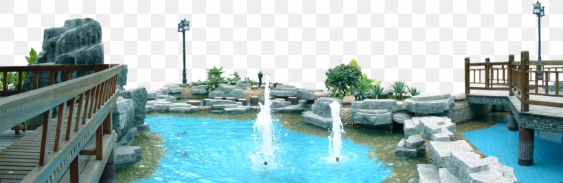 Park Fountain Lake, PNG, 1000x326px, Park, Amenity, Fountain, Gratis, Lake Download Free