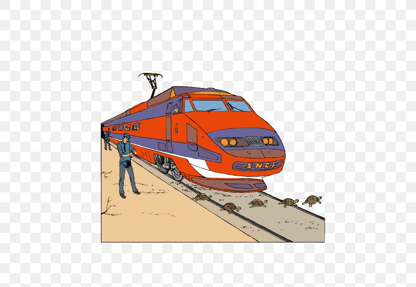 Train Rail Transport Drawing High-speed Rail Clip Art, PNG, 567x567px, Train, Brand, Drawing, Highspeed Rail, Land Transport Download Free