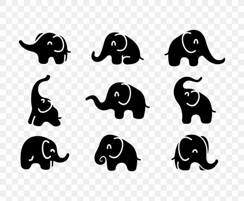Free Free 215 Silhouette Cute Baby Elephant Svg SVG PNG EPS DXF File