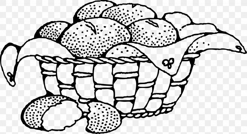 Hot Cross Bun Small Bread Clip Art, PNG, 2400x1308px, Bun, Baking, Black And White, Bread, Breakfast Roll Download Free