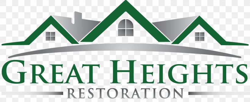Logo Great Heights Restoration, Inc. Organization Graphic Design, PNG, 2764x1126px, Logo, Area, Brand, Camera, Gastrointestinal Tract Download Free