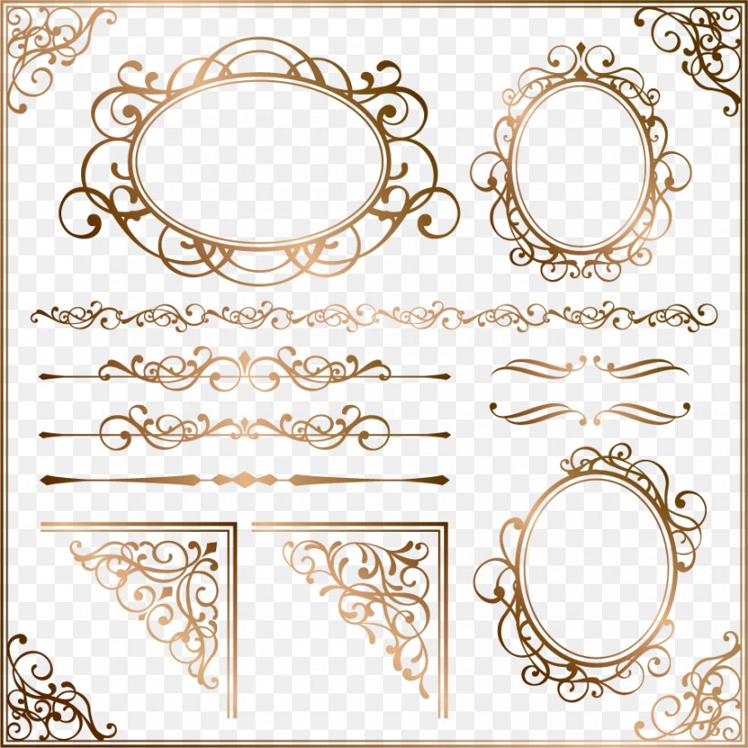 Ornament Picture Frame Euclidean Vector Clip Art, PNG, 903x903px, Picture Frames, Art, Body Jewelry, Brass, Decorative Arts Download Free