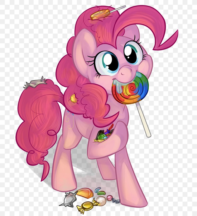 Pinkie Pie Rarity Pony Lollipop Rainbow Dash, PNG, 700x900px, Watercolor, Cartoon, Flower, Frame, Heart Download Free
