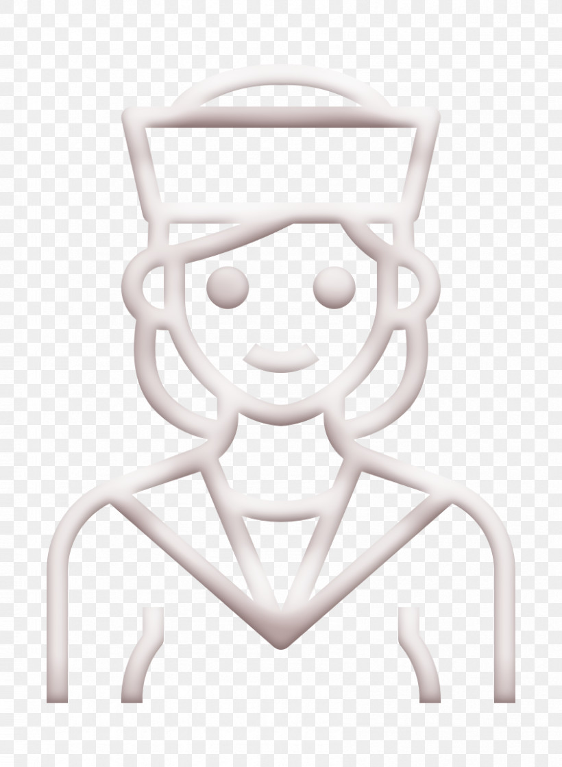 Professions And Jobs Icon Occupation Woman Icon Sailor Icon, PNG, 844x1152px, Professions And Jobs Icon, Blackandwhite, Logo, Occupation Woman Icon, Sailor Icon Download Free