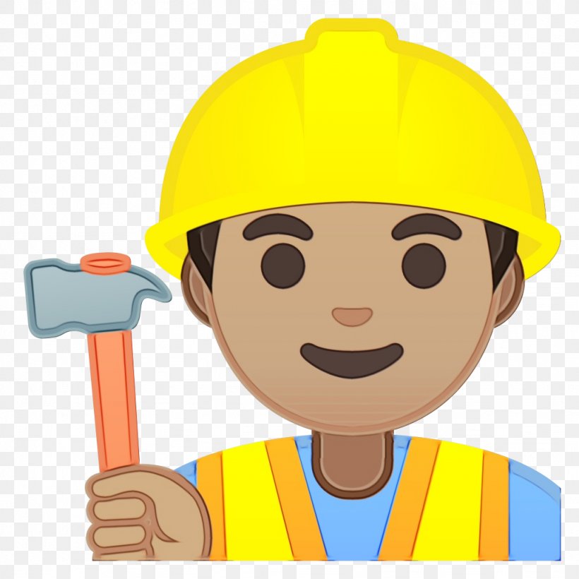 Boy Cartoon, PNG, 1024x1024px, Hard Hats, Behavior, Boy, Cartoon, Construction Worker Download Free