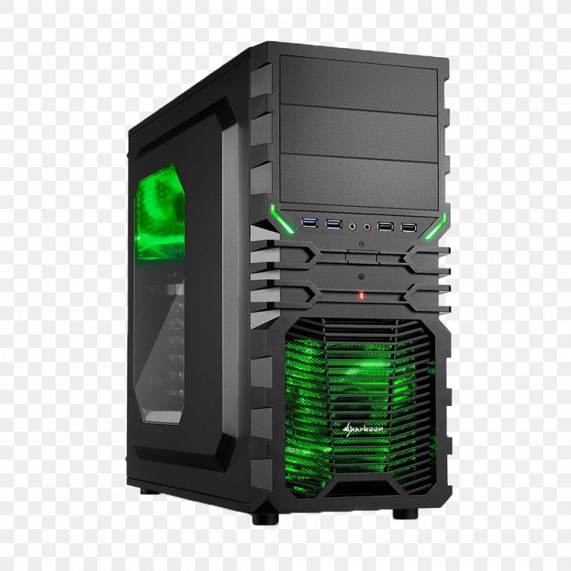 Computer Cases & Housings Power Supply Unit ATX Gaming Computer 80 Plus, PNG, 1000x1000px, 80 Plus, Computer Cases Housings, Advanced Micro Devices, Atx, Computer Case Download Free