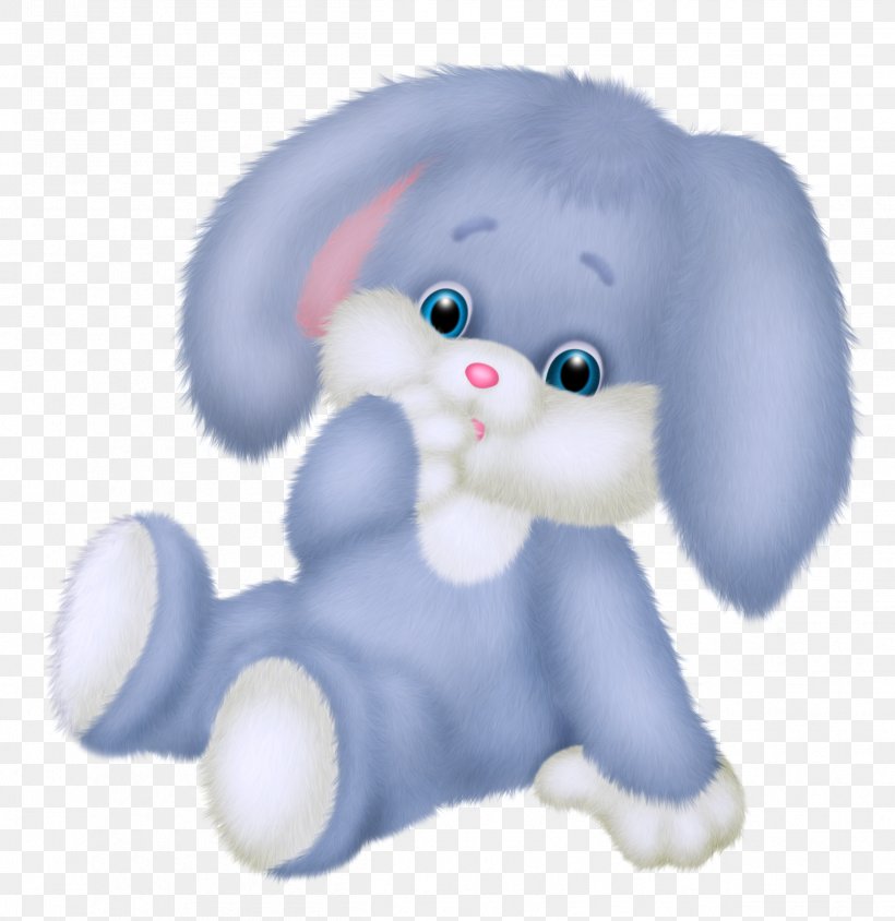 Rabbit Blue Bunny Clip Art, PNG, 2496x2572px, Easter Bunny, Angel Bunny, Cartoon, Cuteness, Digital Media Download Free