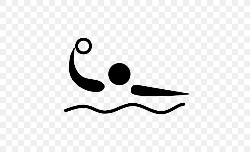 Water Polo Ball Sport Clip Art, PNG, 500x500px, Water Polo, Ball, Black, Black And White, Eyewear Download Free