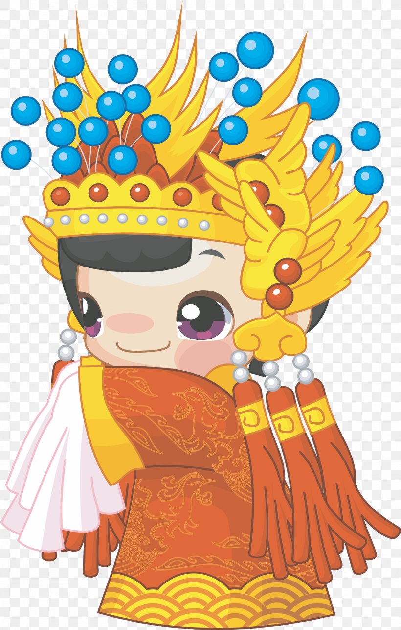 Chinese Wedding, PNG, 1367x2144px, Cartoon, Bride, Bridegroom, Character, Chinese Marriage Download Free