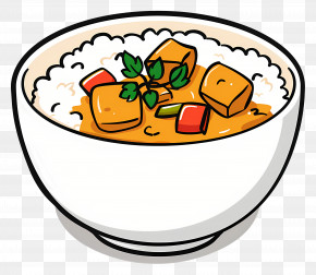 Curry Rice - Delicious Bowl Of Food PNG
