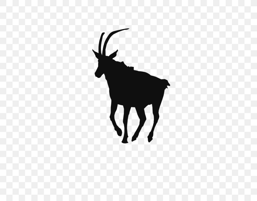 Reindeer Cattle Antelope Goat Pack Animal, PNG, 640x640px, Reindeer, Antelope, Antler, Black And White, Cattle Download Free