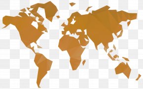 World Map - World Map Wall Decal PNG