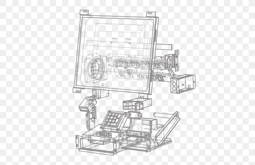 Drawing Kiosk, PNG, 540x530px, Drawing, Artwork, Black And White, Diagram, Engineering Download Free