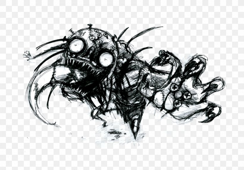 Insect Line Art Decapoda Sketch, PNG, 900x627px, Insect, Art, Artwork, Black And White, Cartoon Download Free