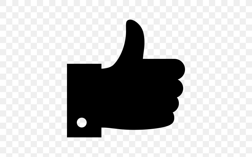 Thumb Signal Facebook Like Button Symbol, PNG, 512x512px, Thumb Signal, Black, Black And White, Button, Facebook Like Button Download Free