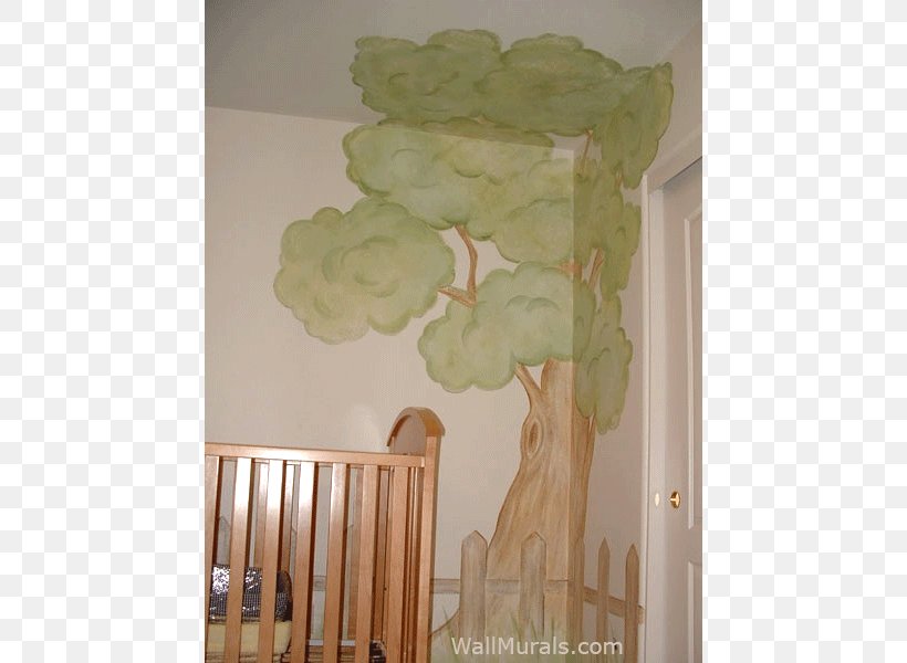 Wall Mural Painting Nursery Art, PNG, 800x600px, Wall, Art, Brown Ribbon, Ceiling, Cuteness Download Free