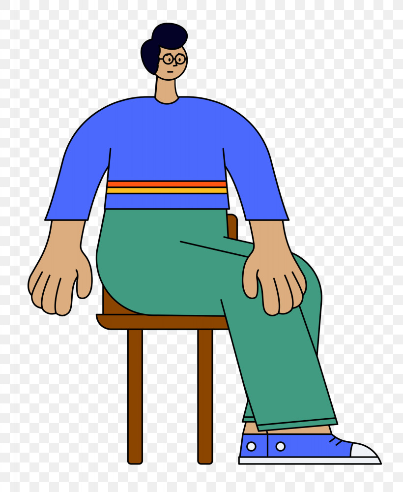 Cartoon Dobele Line Male Meter, PNG, 2049x2500px, Sitting, Cartoon, Cartoon People, Dobele, Geometry Download Free