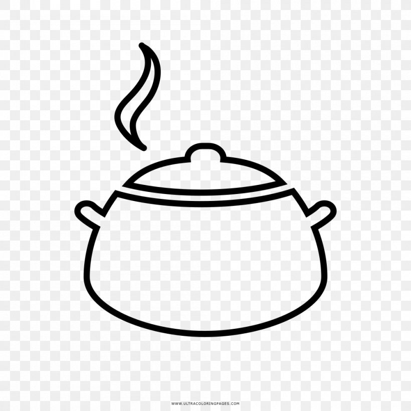 Olla Drawing Coloring Book Stock Pots Kettle, PNG, 1000x1000px, Olla, Artwork, Black And White, Coloring Book, Cooking Ranges Download Free