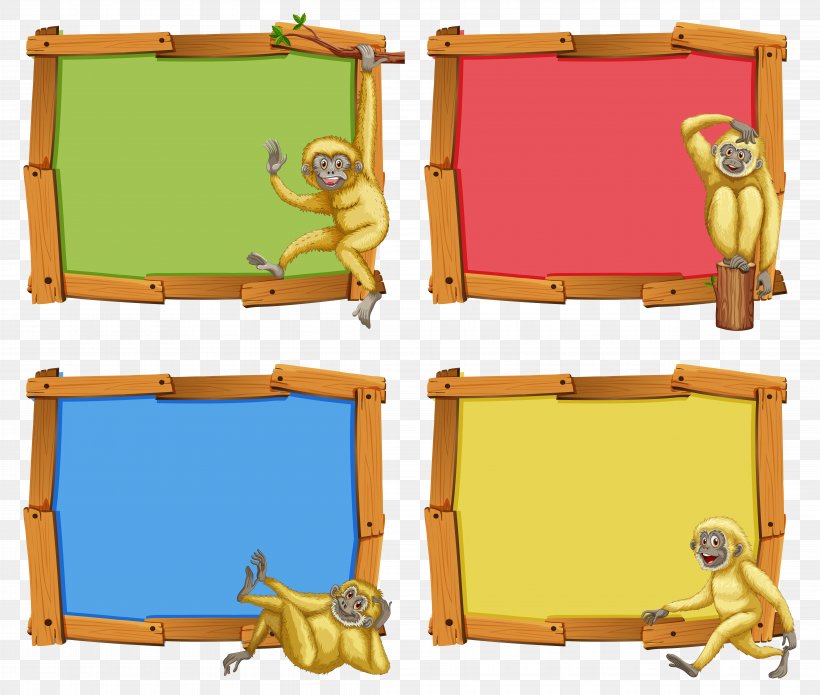 Picture Frame Clip Art, PNG, 8934x7582px, Royalty Free, Animal, Area, Cuteness, Drawing Download Free