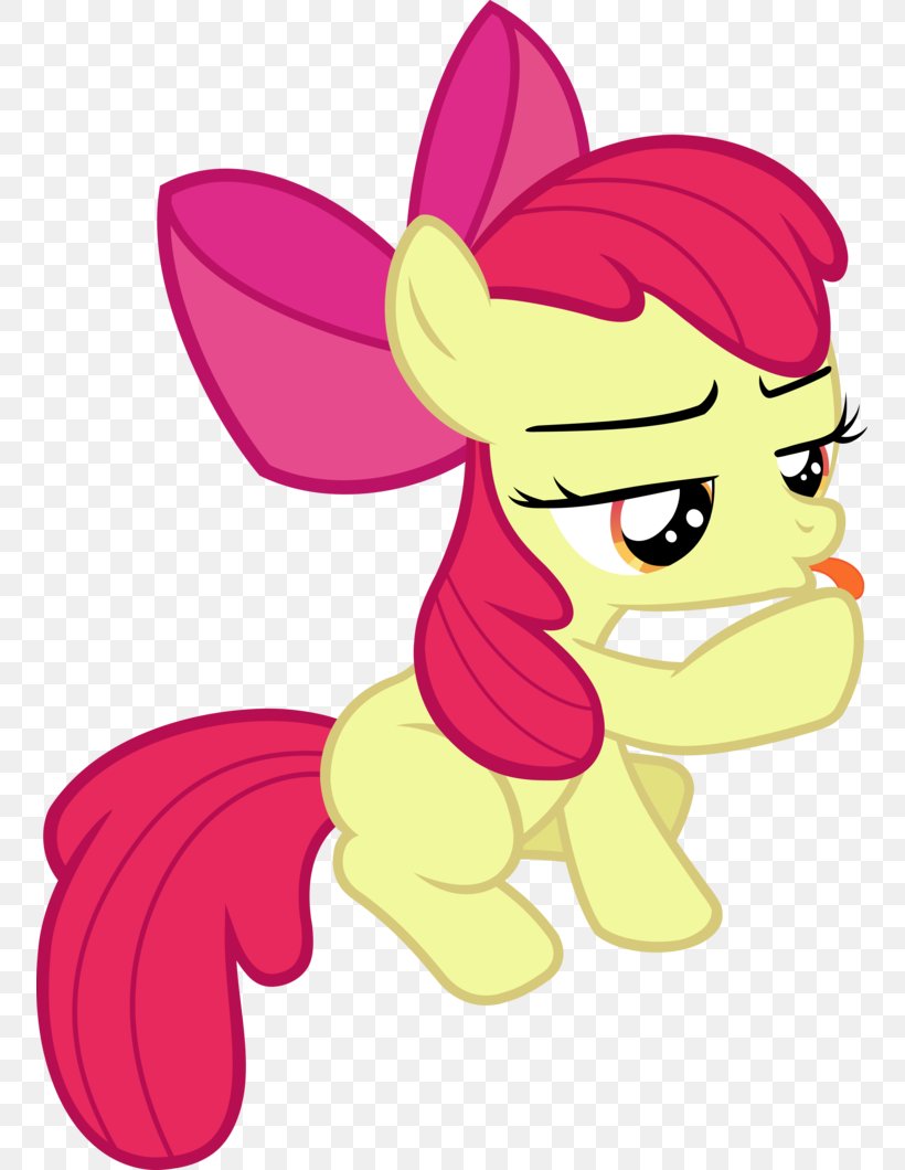 Pony Digital Art Apple Bloom, PNG, 753x1060px, Watercolor, Cartoon, Flower, Frame, Heart Download Free