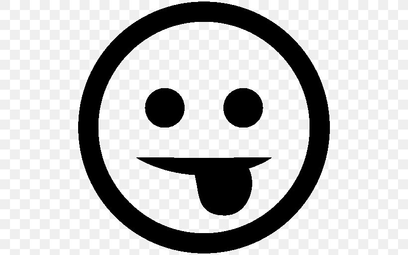 Smiley Emoticon Wink Clip Art, PNG, 512x512px, Smiley, Area, Black And White, Emoticon, Face Download Free