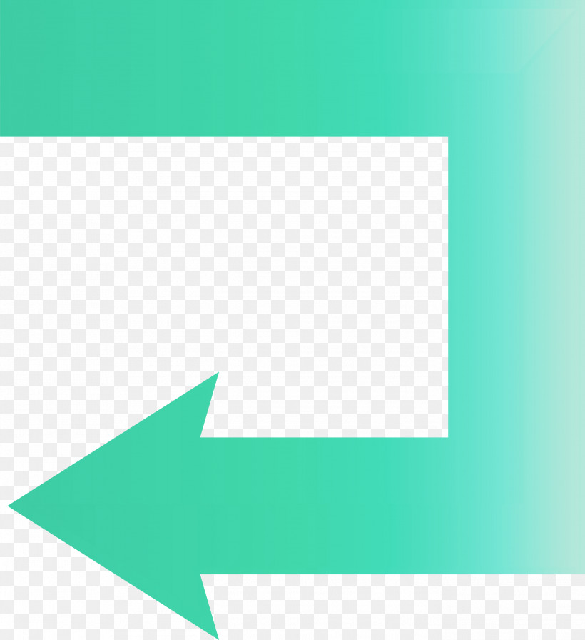 U Shaped Arrow, PNG, 2743x3000px, U Shaped Arrow, Aqua, Green, Line, Paper Download Free