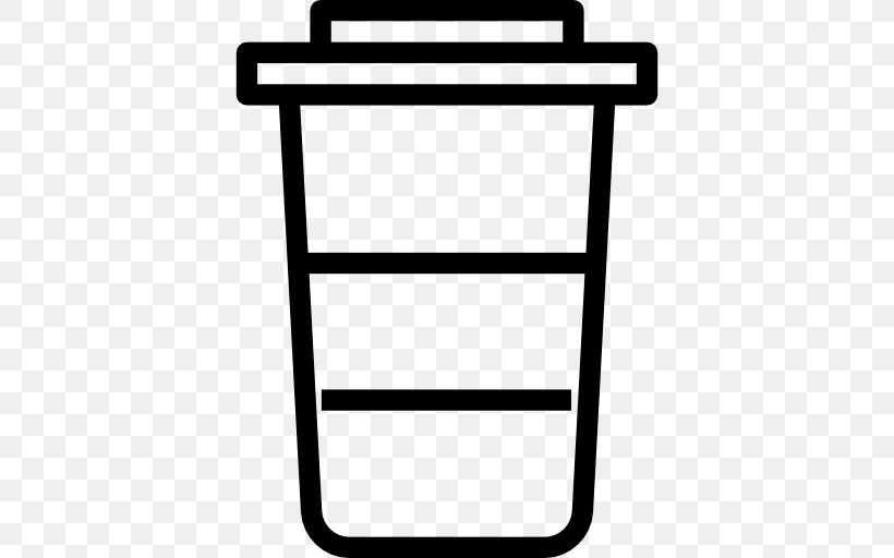Cafe Take-out Coffee Cup, PNG, 512x512px, Cafe, Black And White, Coffee, Coffee Cup, Cup Download Free
