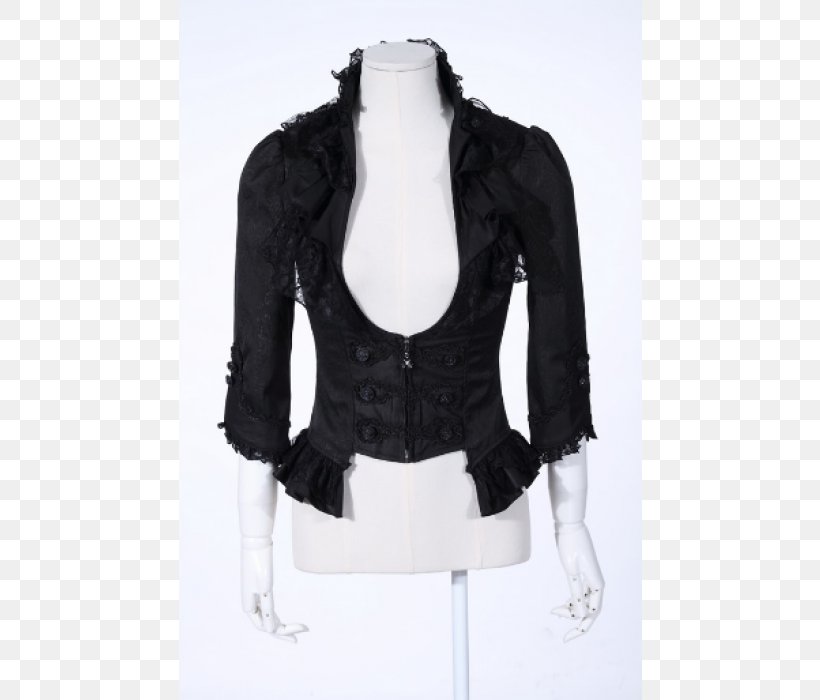 Jacket Collar Victorian Era Gothic Fashion Dress, PNG, 700x700px, Jacket, Black, Button, Clothing, Coat Download Free