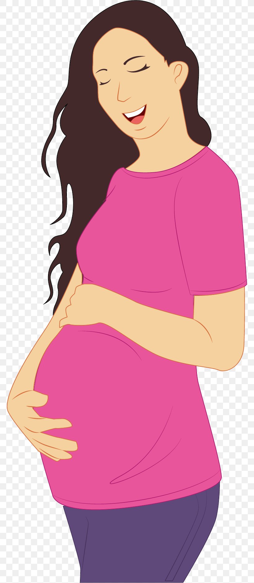 Pregnancy Mother Clip Art, PNG, 776x1882px, Watercolor, Cartoon, Flower, Frame, Heart Download Free