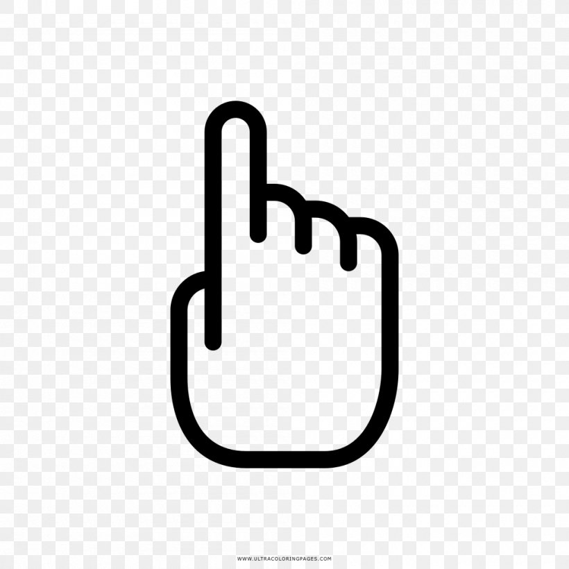 Thumb Index Finger Digit, PNG, 1000x1000px, Thumb, Black And White, Coloring Book, Digit, Drawing Download Free