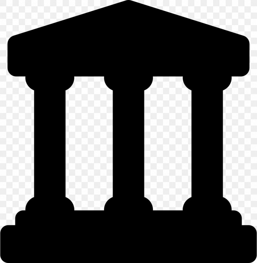 Symbol Column Ancient Greek Temple Vector Graphics, PNG, 958x980px, Symbol, Ancient Greek Temple, Black And White, Column, Logo Download Free