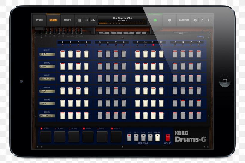 Korg Polysix Korg MS-20 IPad Mini Sound Synthesizers, PNG, 1200x800px, Korg Polysix, Analog Sequencer, App Store, Audio Equipment, Audio Receiver Download Free