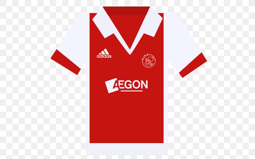 AFC Ajax T-shirt Netherlands National Football Team Football Player, PNG, 512x512px, Afc Ajax, Brand, Collar, Football, Football Player Download Free