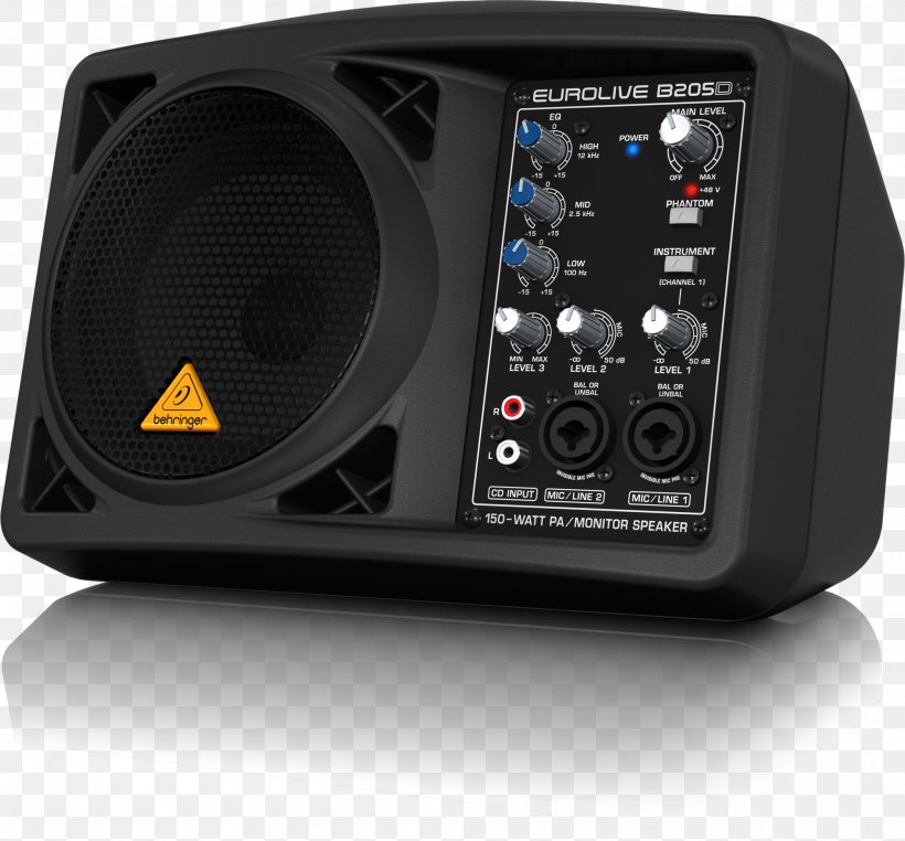 BEHRINGER Eurolive B2 Series Public Address Systems Loudspeaker Powered Speakers Audio, PNG, 2000x1859px, Behringer Eurolive B2 Series, Audio, Audio Equipment, Audio Receiver, Behringer Download Free
