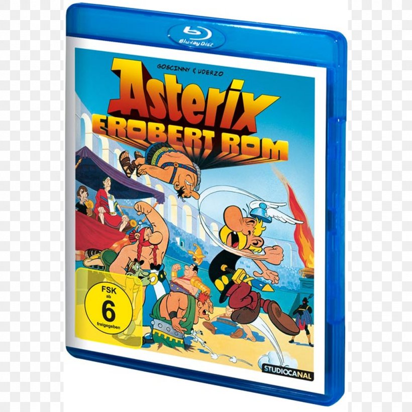 Blu-ray Disc Asterix Conquers Rome Julius Caesar Film, PNG, 1024x1024px, Bluray Disc, Asterix, Asterix Films, Dvd, Film Download Free