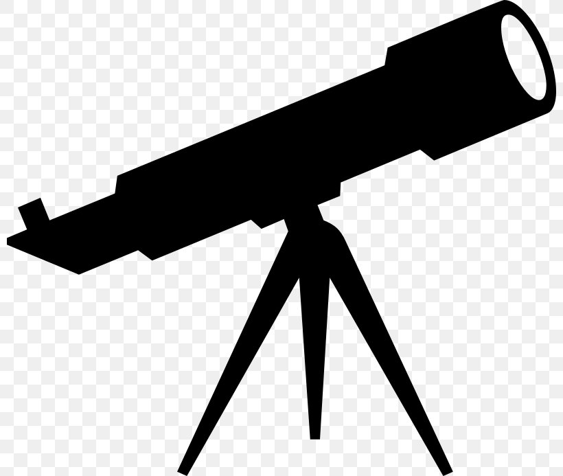 Telescope Clip Art, PNG, 800x693px, Telescope, Astronomy, Black, Black And White, History Of The Telescope Download Free