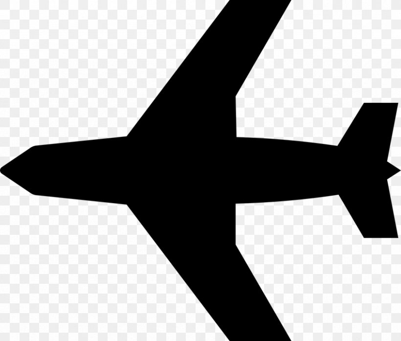 Airplane Desktop Wallpaper Clip Art, PNG, 846x720px, Airplane, Air Travel, Aircraft, Black And White, Hand Download Free