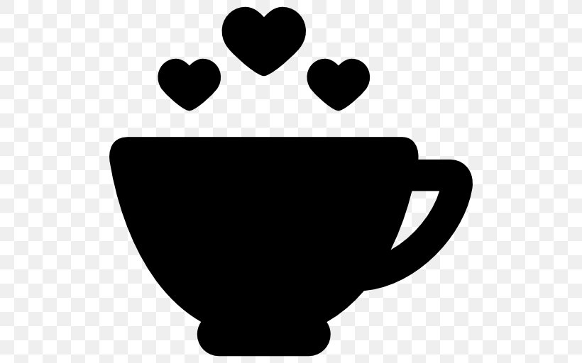 Cafe Tierra Del Sol Foundation Coffee Heart Clip Art, PNG, 512x512px, Cafe, Black, Black And White, Coffee, Coffee Cup Download Free